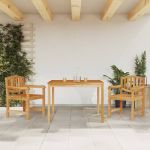 Set mobilier pentru grădină, 3 piese, lemn masiv de tec GartenMobel Dekor
