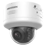 Camera IP Dome PTRZ Hikvision, 4K 8MP, ColorVu, lentila motorizata  2.8 - 12 mm, IR 40m, lumina alba 40m, difuzor, microfon, alarma,  IP66, IK10 - DS-2CD2787G2H-LIPTRZS2U/SL(2.8-12MM) SafetyGuard Surveillance