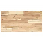 Blat de baie netratat, 80x40x2 cm, lemn masiv de acacia GartenMobel Dekor