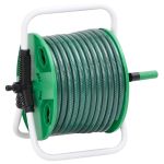 Tambur furtun autonom verde set racorduri furtun 0,5" 20 m PVC GartenMobel Dekor