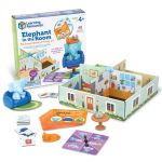 Set activitati relatii spatiale - Elefantul din camera PlayLearn Toys