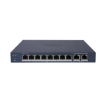 Switch Hikvision, 8 × 10/100 Mbps PoE port,2 × Gigabit RJ45 port - DS-3E1310P-EI/M SafetyGuard Surveillance