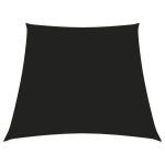 Parasolar, negru, 2/4x3 m, țesătură oxford, trapez GartenMobel Dekor