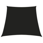 Parasolar, negru, 3/5x4 m, țesătură oxford, trapez GartenMobel Dekor