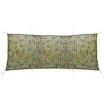 Plasă de camuflaj cu geantă de depozitare, verde, 1,5x5 m GartenMobel Dekor