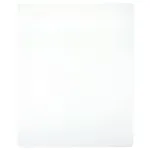 Cearșaf de pat cu elastic, alb, 100x200 cm, bumbac GartenMobel Dekor