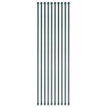 Țăruși grădină, 10 buc, 1,5 m, metal, verde GartenMobel Dekor