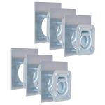 Inele ancorare pentru remorcă 6 buc, oțel galvanizat, 2000 kg GartenMobel Dekor