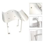 Apărătoare de horn, oțel inoxidabil, 40 x 40 x 36 cm GartenMobel Dekor