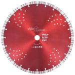 Disc diamantat de tăiere cu segmente turbo și găuri oțel 350 mm GartenMobel Dekor