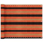 Paravan de balcon, multicolor, 75x500 cm, HDPE GartenMobel Dekor