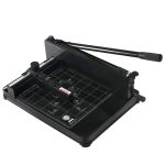 Ghilotina manuala profesionala a4, 400 coli, heavy duty, ghidaj, marcaje, sistem fixare, bright office MultiMark GlobalProd