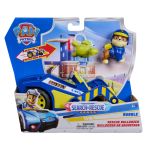PATRULA CATELUSILOR CAUTARE SI SALVARE SET FIGURINA RUBBLE SI VEHICUL BULDOZER SuperHeroes ToysZone