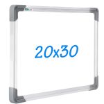 Tablă magnetică whiteboard 20x30 cm cu ramă din aluminiu, MultiMark GlobalProd
