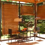 Set mobilier de grădină, 3 piese, negru GartenMobel Dekor