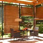 Set de masă pentru grădină, 3 piese, gri GartenMobel Dekor