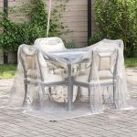 Împătură cu ochiuri Transparent 2 x 2 m Polietilenă GartenMobel Dekor