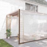 Împătură cu ochiuri Transparent 10 x 10 m Polietilenă GartenMobel Dekor