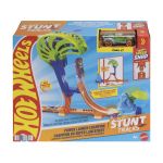 HOT WHEELS STUNT TRACKS PISTA PENTRU CASCADORII CAMPIONUL LANSARII PUTERNICE CU MASINUTA INCLUSA SuperHeroes ToysZone