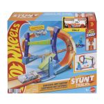 HOT WHEELS STUNT TRACKS PISTA PENTRU CASCADORII CAMPIONUL SARITURILOR IN SPIRALA CU MASINUTA INCLUSA SuperHeroes ToysZone