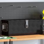 Cutie de depozitare, negru, 60x23,5x23 cm, aluminiu GartenMobel Dekor