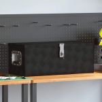 Cutie de depozitare, negru, 70x31x27 cm, aluminiu GartenMobel Dekor