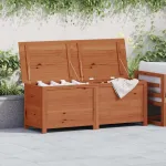Cutie de perne de exterior maro 150x50x56 cm lemn masiv brad GartenMobel Dekor