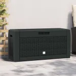 Ladă depozitare de grădină antracit 119x48x60 cm polipropilenă GartenMobel Dekor