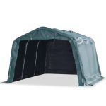 Cort de animale detașabil verde închis 3,3x4,8m PVC 550g/m² GartenMobel Dekor