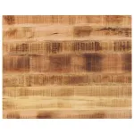 Blat de masă 100x80x2,5 cm dreptunghiular lemn masiv mango brut GartenMobel Dekor