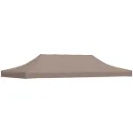 Acoperiș pentru cort de petrecere, gri taupe, 6 x 3 m, 270 g/m² GartenMobel Dekor
