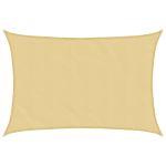 Parasolar, nisipiu, 2,5x2 m, 100% poliester Oxford GartenMobel Dekor