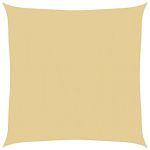 Parasolar, nisipiu, 6x6 m, 100% poliester Oxford GartenMobel Dekor