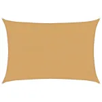 Pânză parasolar, nisipiu dreptunghiular 5x6 m HDPE 160 g/m² GartenMobel Dekor