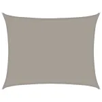 Pânză parasolar gri deschis dreptunghiular 6x7 m HDPE 160 g/m² GartenMobel Dekor