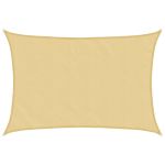 Parasolar, nisipiu, 4,5x3,5 m, 100% poliester Oxford GartenMobel Dekor