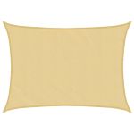 Parasolar, nisipiu, 8x6 m, 100% poliester Oxford GartenMobel Dekor