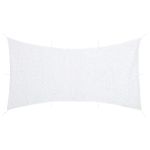 Plasă de camuflaj cu geantă de depozitare, alb, 600x414 cm GartenMobel Dekor