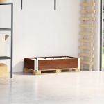 Ramă pentru paleți, maro, 100x50 cm, lemn masiv de pin GartenMobel Dekor