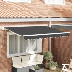 Material de înlocuire pentru copertină Antracit 235 x 195 cm GartenMobel Dekor