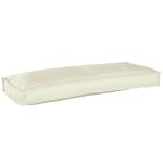 Pernă Crem 100 x 40 x 8 cm Material Oxford GartenMobel Dekor