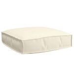 Pernă Crem 60 x 60 x 12 cm Material Oxford GartenMobel Dekor