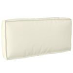 Pernă Crem 80 x 40 x 12 cm Material Oxford GartenMobel Dekor