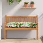 Pernă Floral Multicolour 120 x 50 x 12 cm Material Oxford GartenMobel Dekor