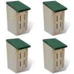 Căsuță fluturi 14 x 15 x 22 cm, set de 4 buc GartenMobel Dekor