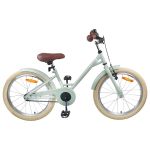 Bicicletă pentru Copii 22 Inci pentru 7-12 ani Verde deschis GartenMobel Dekor