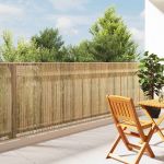 Gard din bambus natural 600 x 125 cm Bambus GartenMobel Dekor