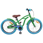 Bicicletă pentru Copii 20 Inci pentru 6-11 ani Verde GartenMobel Dekor