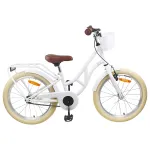 Bicicletă pentru Copii 24 Inci pentru 8-12 ani Alb GartenMobel Dekor