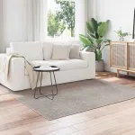 Covoare de zonă Pătrat LUGO Crem și Taupe 200 x 200 cm GartenMobel Dekor